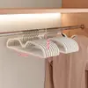 Percha doble para sudaderas, uso doméstico, antideslizante, no deja marcas, previene arrugas y abultamientos en los hombros, apta para ropa húmeda y seca, mayoreo