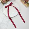 Moño de Cinta Pasador para el Cabello para Mujer, Dulce y Lindo Pasador Serpentina Doble Cola de Caballo, Accesorios para el Cabello Simples y Versátiles, Accesorios para la Cabeza