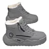 Botas de Neve Masculinas 2025 Inverno Mais Vendidas Quentes Anticongelante Forradas com Lã Espessadas Sapatos de Algodão Masculinos Impermeáveis Antiderrapantes Sapatos de Algodão com Solado Grosso