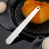 Cuchara para Relleno de Empanadillas, Herramienta para Wontons y Empanadillas, Espátula Recta de Acero Inoxidable para Relleno, Cuchara Recta para Mezclar, Recogedor de Relleno, Espátula para Relleno de Wontons