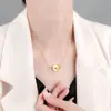 Collar con Hebilla Seguro para Serpientes Otoño e Invierno Combinación Perfecta Único Exquisito Año del Dragón Este Año de Vida para Enviar a la Novia Cadena para la Clavícula