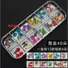 Unhas Novo Estilo Japonês Manicure Flores Secas Joias Atacado DIY Colorido Gypsophila Renda Flor Real Acessórios de Unha