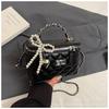 Bolso Caja Compacto y Exquisito 2026 Nuevo de Moda de Alta Gama Bolso de Cadena Acolchado Estilo Chanel Bolso Cruzado de Nicho