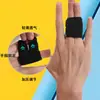 Protetor de dedo para esportes, tira de dedo para basquete, protetor de mão, protetor de articulação de dedo para tênis e fitness, luva de dedo respirável e absorvente de choque