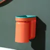 Soporte para cepillos de dientes sin perforaciones, vaso para enjuague bucal, vaso para cepillo de dientes, montaje en pared para baño, doméstico, eléctrico, soporte para cepillos de dientes y pasta de dientes