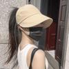 Sombrero para el sol estilo Zhao Rusi para niños de verano, fino, de copa vacía, con protección solar anti-ultravioleta, sombrero para el sol de lengua de pato, sombrero de pescador