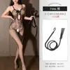Feimu Recorte Transparente Peça Única de Renda Abertura na Virilha Sem Tirar Roupa Sexy Pura Luxúria Traje de Sedução Tamanho Grande Lingerie Sexy 7506