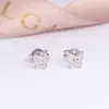 Amazon joyería lote mixto alta calidad AAA circonita incrustada pendientes de oro rosa europeos y americanos pendientes calientes de flor