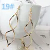 Colección Geométrica 1 Pendientes de Venta Caliente Estilo Coreano Pendientes Creativos de Borla Geométrica Pendientes Largos de Moda para Personas Modernas