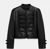 Moda europea y americana transfronteriza para mujer AliExpress bestseller Chaqueta estilo francés anudada