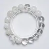 Pulsera de Cristal Blanco Natural de Alta Calidad 'Dream Walk in Snow' para Mujer, Pulsera de Moda Versátil Copo de Nieve Fantasma al por Mayor