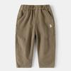 Pantalones para Niños 2026 Primavera Nuevo Estilo Pantalones Largos para Niños Mayores, Pantalones Rectos para Niños Pequeños, Pantalones Largos Casuales Bordados para Niños