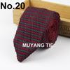 Gravata Social Masculina Britânica Fashion Coreana Casual Estudante Lã Tricotada Versátil Pontuda Estilo Moderno Gravata 7cm