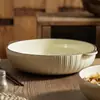 [Promoção Especial de Liquidação] Tigela de Arroz Cerâmica Tigela de Sopa Prato Pequeno Doméstico Louça Criativa Prato de Peixe Cozido de Alta Qualidade