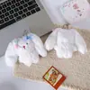 Lindo colgante de peluche de conejo, conejo de orejas largas y esponjoso de dibujos animados, muñeca decorativa para llavero de bolso de niña