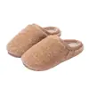 Chinelos Acolchoados para Mulheres 2025 Novo Outono e Inverno Casa Interior Antiderrapante Quente Piso Forrado com Lã Solado Grosso Chinelos de Algodão para Homens