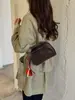 Bolso Tejido con Patrón Vintage Nuevo Transfronterizo 2026 para Mujer, Bolso Cruzado Versátil Estilo Coreano para el Trabajo, Bolso Tipo Almohada de Alta Gama
