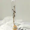 Decoraciones Rama Única Embalaje de Cartón Lujo Ligero Nórdico Tubo de Ensayo de Flor Seca Interior Hecho a Mano Adornos Decoraciones Regalo