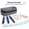 Bolsa refrigerada para insulina más vendida en Amazon, bolsa aislante para medicamentos refrigerados al aire libre, bolsa de hielo portátil para insulina