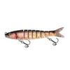 Señuelo de Pesca Multisección Transfronterizo, Señuelo Duro, Señuelo de Imitación Realista, Señuelo de Pesca de Plástico Impreso en 3D, Universal para Aparejos de Pesca en Mar y Agua Dulce, Venta al por Mayor