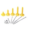 Tornillos para Membrana Impermeable Tpo/Pvc, Clavos para Techo de Estructura de Acero, Clavos de Manguito, Clavos para Sistema de Una Sola Capa, Clavos a Prueba de Fugas, Tejas de Acero Color