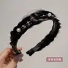 Faixa de Cabelo para Peruca Torcida Espinha de Peixe Trança Feminina Denteada Antiderrapante Atmosfera Preguiçosa Rede para Cabelo Headwear Pressionar Cabelo Cabelo Trançado