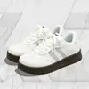 Zapatos de Lona Versátiles de Rayas y Lunares para Mujer 2026 Otoño Nuevo Estilo Coreano Estilo Campus Suela Suave Cómodos Casuales Zapatos de Entrenamiento Alemanes para Mujer