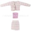 Transfronterizo 6 minutos 30cm muñeca moda top pantalones falda vestido princesa niña vestido juguete accesorios tela