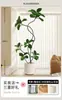 Árbol de Goma Simulación Planta Verde Planta Falsa Sala de Estar Lujo Ligero Flor Biónica Árbol Decorativo Interior Planta Grande en Maceta Adorno de Piso