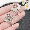 Joyería Nueva Retro Europea y Americana Transfronteriza Animal Tiburón Hueso de Pez Dinosaurio Aleación Colgante Joyería Personalizada DIY Accesorios
