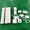 Fluoroplástico PTFE PTFE piezas de forma especial piezas no estándar según la figura Entrega no estándar cotización oportuna oportuna