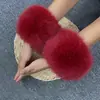 Mangas, Mangas de Pelo, Luvas, Punhos Apertados, Proteções para Mãos, Pele Sintética de Coelho, Pulseiras de Pulso de Pele Sintética de Raposa, Anéis de Mão para Mulheres, Inverno