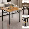 Mesa Plegable, Mesa de Comedor para Uso en el Hogar, Mesa de Comedor para Apartamentos Pequeños, Mesa Especial para Jugar Cartas, Mesa de Barbacoa, Mesa Pequeña para Montar Puestos