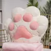 Almohada de Pata de Gato, Calentador de Manos, Linda Almohada para Siestas para Estudiantes, Manta para Dormir para Niñas, Cojín Dos en Uno para Oficina