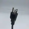 Cable de alimentación de acoplamiento estándar americano de tres conductores, macho y hembra, enchufe americano, cable de conexión de extensión de enchufe hembra uno a dos