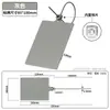 Etiqueta de Plástico Colgante 100*100 Integrada con Tarjeta Zhongtong Yunda Anneng Etiqueta de Identificación Etiqueta de Etiqueta de Lazo de Cable para Entrega Express