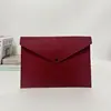 Bolsa de Almacenamiento de Fieltro Creativa Simple A4 al por Mayor Transfronteriza Bolsa Portátil para Documentos Bolsa de Documentos de Fieltro de Color Sólido Estuche para Archivos