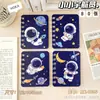 Cuaderno Pequeño A7 para Tareas, Cuaderno de Espiral, Cuaderno Portátil de Bolsillo, Bloc de Notas Lindo, Cuaderno Portátil