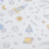 Capa para bolsa de roupas de algodão estampado, malha de algodão classe A para bebês, 300 peças, estampado, dupla face