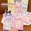 Uñas para Año Nuevo Infantil Pegatinas de Uñas para Nochevieja de Niñas Pegatinas de Uñas Sanrio Arte de Uñas Pegatinas para Dedos Kuromi Lindas para Nochevieja