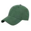 Gorra de Béisbol de Ala Rígida de Alta Gama para Mujer, Versátil de Color Sólido Liso, Gorra con Visera Casual de Gamuza para Protección Solar para Hombre