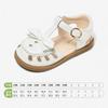 Sandálias Infantis Snuffy Verão Novo Estilo 2026 Sapatos de Princesa para Menininhas Sandálias Fechadas para Bebê com Solado Macio