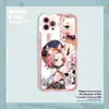 Comercio Exterior Estilo Japonés Genshin Impact Hu Tao Klee iPhone 17 Funda de Teléfono Anime Apple 16Pm Raiden Shogun Funda Transparente