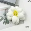 Flor Artificial Textura Eva Cabeza de Magnolia Material para Pasador DIY Accesorio para el Cabello Flor para Salón de Bodas Pared de Flores Adorno de Arreglo Floral