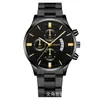 Reloj Geneva para Hombre Más Vendido Transfronterizo de Temu, Reloj de Cuarzo de Negocios con Calendario, Suministro Directo del Fabricante