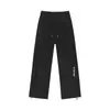 Pantalones impermeables de otoño e invierno, pantalones de trabajo holgados de pierna recta de moda para hombre, pantalones casuales gruesos