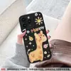 Capa de Celular com Design de Veado em Pintura a Óleo Adequada para Apple 17 Pro Max, iPhone 16 Pro, Estilo Europeu e Americano, Fofa para 15, Nicho para 14/13