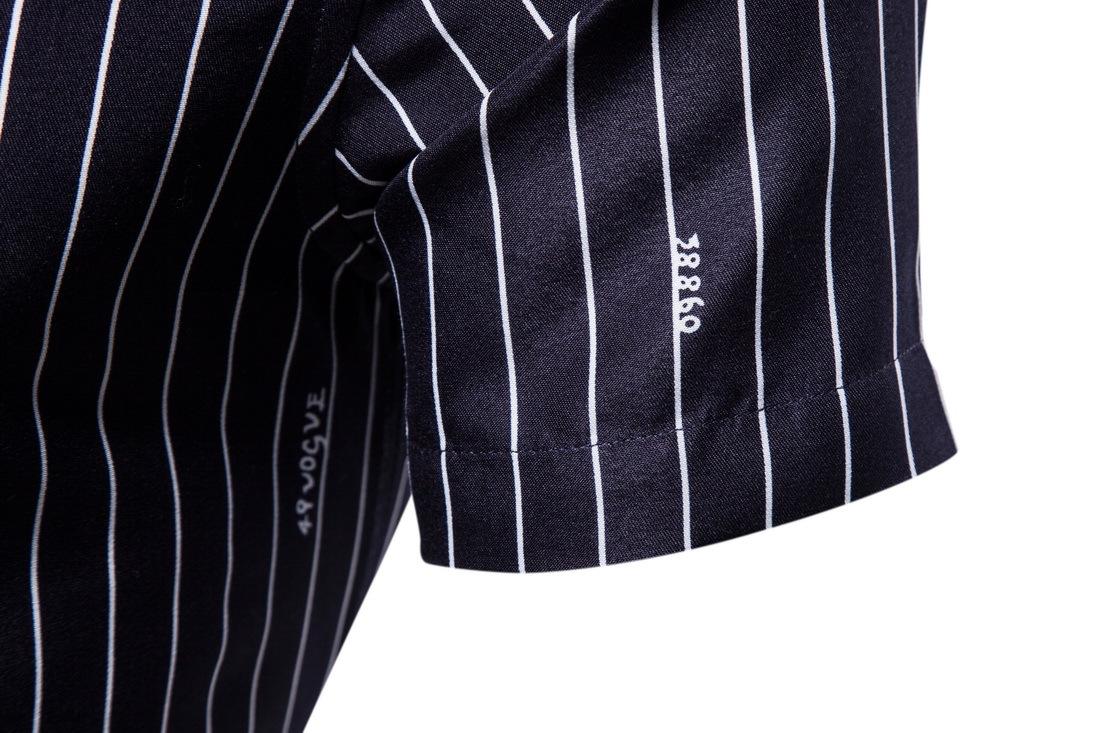 YS069 74#藏青色 印花短袖衬衫 (5).JPG