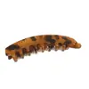 Presilha de Banana Torcida Fosca para Rabo de Cavalo Alto Presilha Grande para Cabelo Presilha Vertical Grampo na Parte de Trás da Cabeça Elegante Coreana Presilha Feminina Acessório de Cabeça