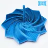 Juguete de Torre de Zanahoria Ilusión 3D Transfronterizo para Alivio del Estrés con Mango, Gadget Espiral para Alivio del Estrés, Cristal